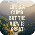 life quote wallpapers android application logo